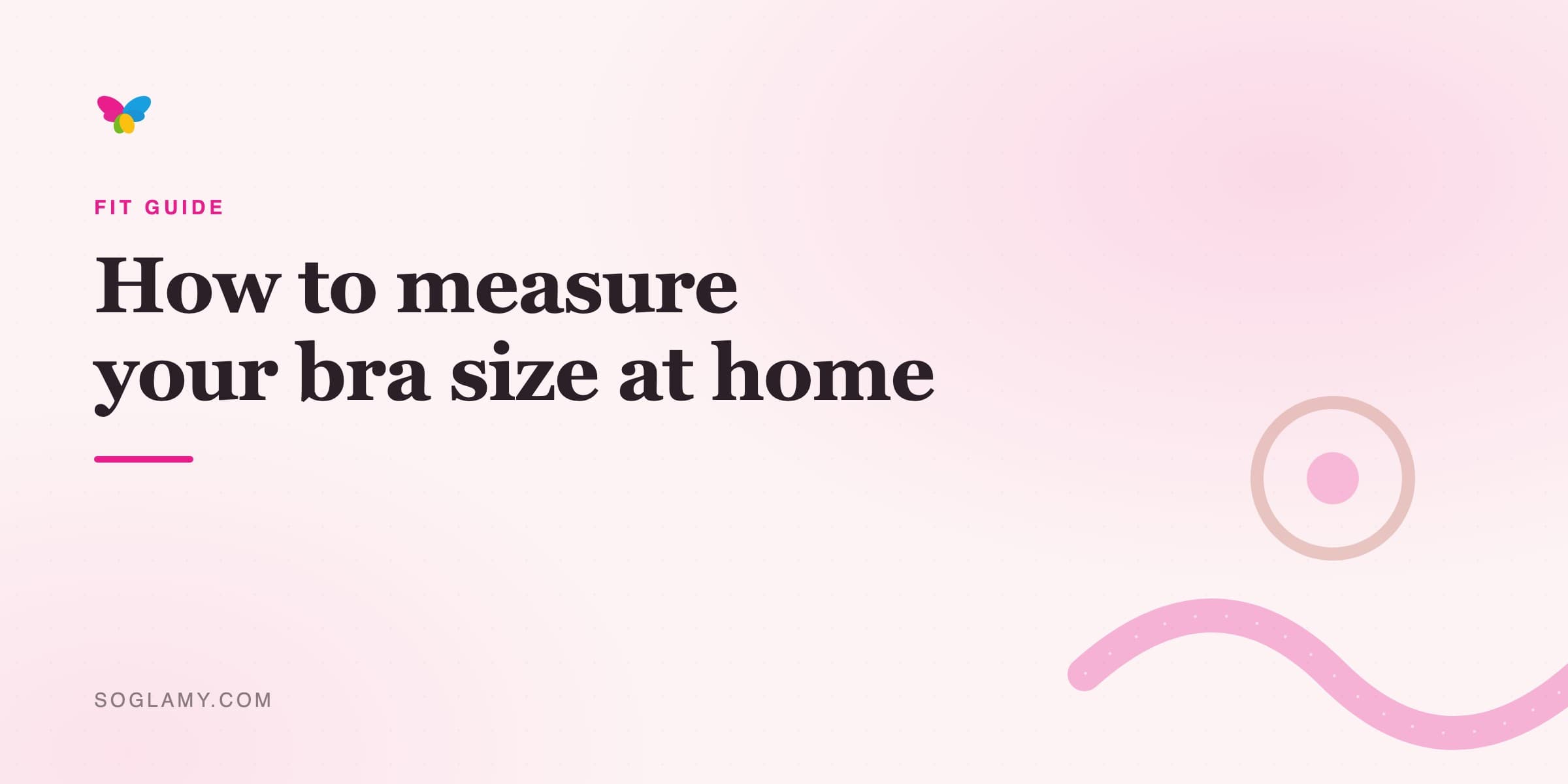 A measuring tape resting on folded innerwear